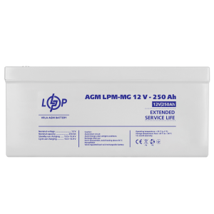 Акумулятор мультигелевий LPM-MG 12V - 250 Ah