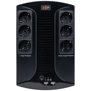 Лінійно-інтерактивне ДБЖ LP 850VA-6PS (595Вт)