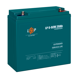 Тяговий свинцево-кислотний AGM акумулятор LP 6-DZM-20 Ah
