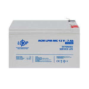 Акумулятор мультигелевий LPM-MG 12V - 7 Ah