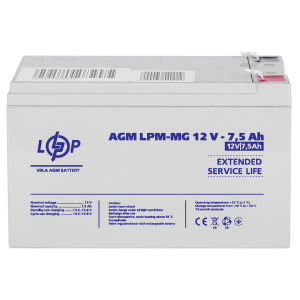 Акумулятор мультигелевий LPM-MG 12V - 7.5 Ah