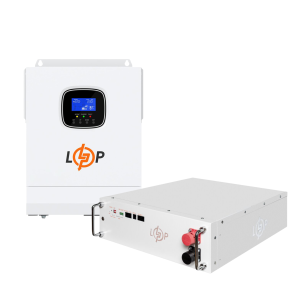 Комплект резервного живлення LogicPower ДБЖ 3500W + літієва (LiFePO4) батарея 5120 Wh