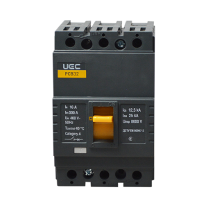 Автоматичний вимикач PCB32 3Р 16А 25кА UEC