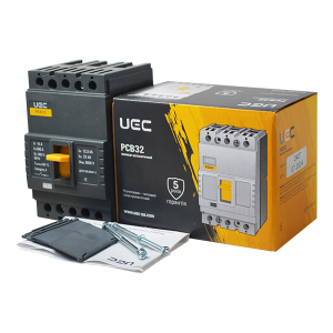 Автоматичний вимикач PCB32 3Р 16А 25кА UEC