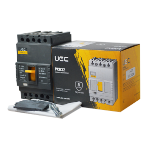 Автоматичний вимикач PCB32 3Р 25А 25кА UEC