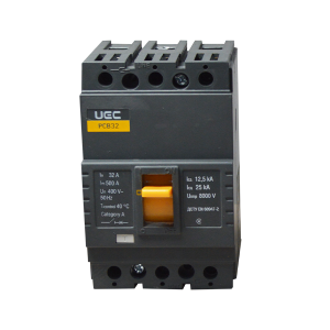 Автоматичний вимикач PCB32 3Р 32А 25кА UEC