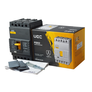 Автоматичний вимикач PCB32 3Р 32А 25кА UEC
