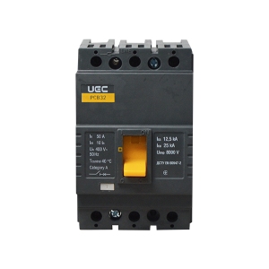 Автоматичний вимикач PCB32 3Р 50А 25кА UEC