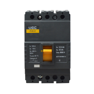 Автоматичний вимикач PCB32 3Р 125А 25кА UEC