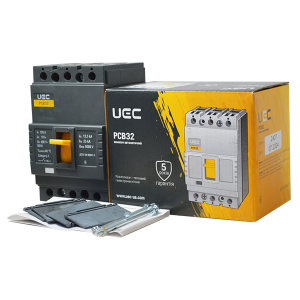Автоматичний вимикач PCB32 3Р 125А 25кА UEC