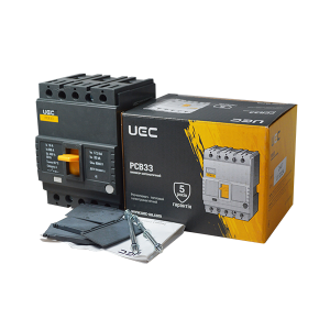 Автоматичний вимикач PCB33 3Р 16А 35кА UEC