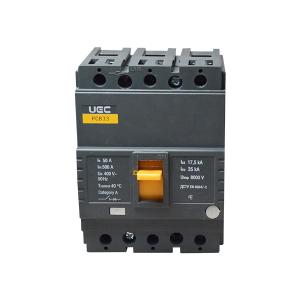 Автоматичний вимикач PCB33 3Р 50А 35кА UEC