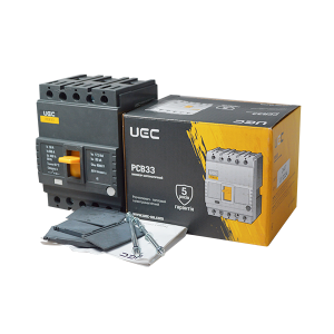 Автоматичний вимикач PCB33 3Р 50А 35кА UEC