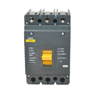 Автоматичний вимикач PCB35 3Р 63А 35кА UEC