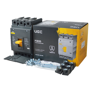 Автоматичний вимикач PCB35 3Р 63А 35кА UEC