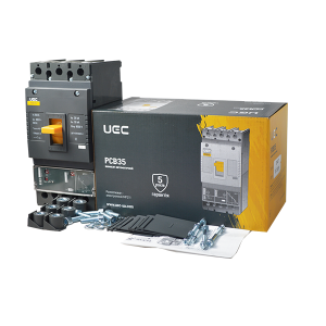 Автоматичний вимикач PCB35  3Р  250А  35кА з електронним розчеплювачем PR211 UEC