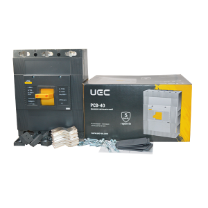 Автоматичний вимикач PCB40 3Р 800А 35кА UEC