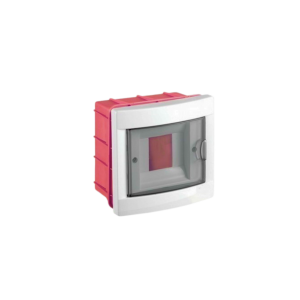 Корпус пластиковий ЩРВ-П- 4 мод. 1ряд вбудований 140х150х98 IP40 UEC