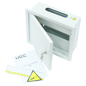 Корпус металевий ЩРв-12 (265х310х120мм) IP31 UEC
