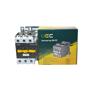 Контактор SB-РC-065 65А 400В/АС3 1з+1р (НВ+НЗ) UEC