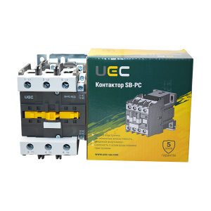 Контактор SB-РC-095 95А 220В/АС3 1з+1р (НВ+НЗ) UEC