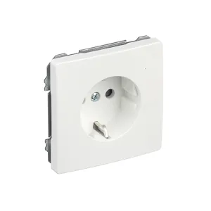 Розетка 1-на 2P+Z, ШУКО SIEMENS DELTA Style 16А, 250V, біл.полярний