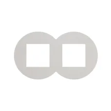 Рамка 2-на EFAPEL QUADRO Siza Viera, білий глянцевий