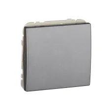 Вимикач 1кл. прохідний Efapel Apolo 10АХ, 250V металік графітовий