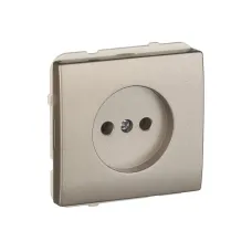 Розетка 1-на без з/к Efapel Apolo 16А, 250V шампань