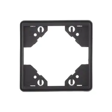 Рамка 1-на Efapel Apolo чорний матовий