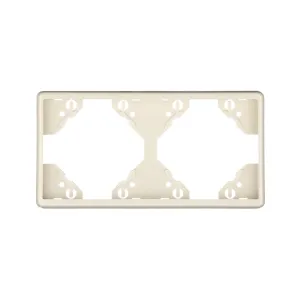 Рамка 2-на вертикальна Efapel Apolo слонова кістка