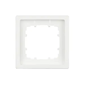 Рамка 1-на SIEMENS DELTA Style біл.полярний