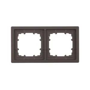 Рамка 2-на SIEMENS DELTA Style шоколад