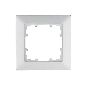Рамка 1-на універсальна SIEMENS LINE алюміній