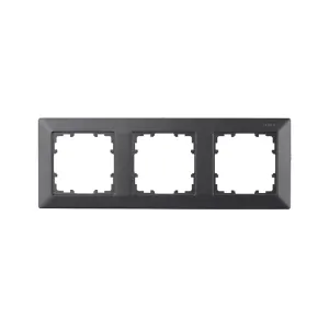 Рамка 3-на універсальна SIEMENS LINE карбон