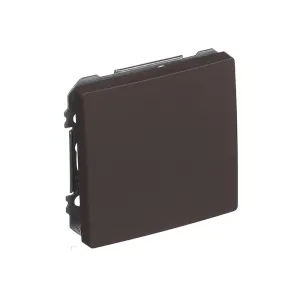 Вимикач 1кл.перехр. SIEMENS DELTA Style 16АХ, 250V, шоколад