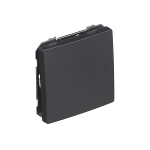 Кнопка дзвінка SIEMENS DELTA Style, чорний коссо