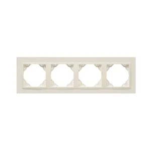 Рамка 4-кратна ANIMATO слонова кістка