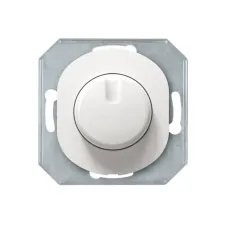 Механізм світлорегулятор з сход.вимикачем, 40-400ВА, Aling-Conel EON, біл.