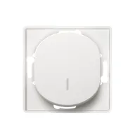 Механізм вимикача 1-кл з підсв. Aling-Conel EON, білий