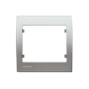Рамка одинарна SIEMENS IRIS алюміній ф'южн