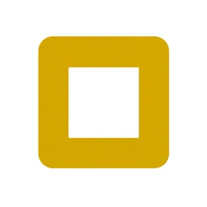 Рамка 1-на EFAPEL Latina EU жовт.