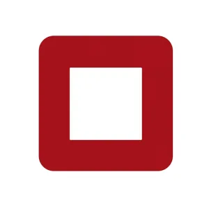 Рамка 1-на EFAPEL Latina EU черв.