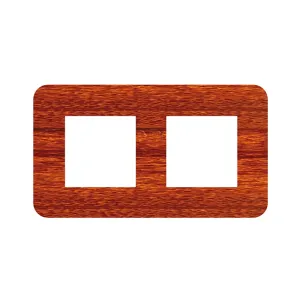 Рамка 2-на EFAPEL Latina EU черв.дерево