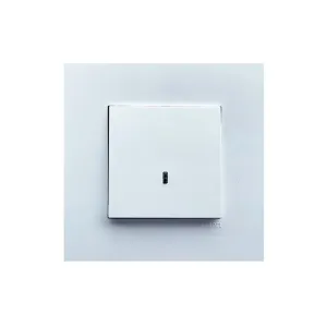 Вимикач 1кл. з підсв. EFAPEL QUADRO 10АХ, 250V, білий глянцевий