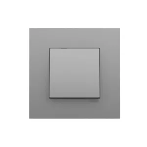 Вимикач 1кл. сход. EFAPEL QUADRO 10АХ, 250V, алюміній