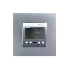 Термостат програматор для теплої підлоги EFAPEL QUADRO, 250 V/16A алюміній