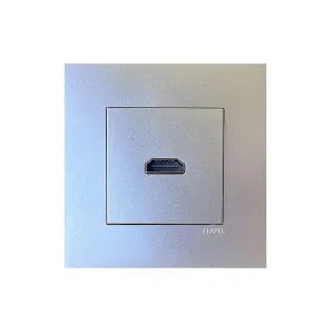 Розетка 1-на HDMI EFAPEL QUADRO алюміній
