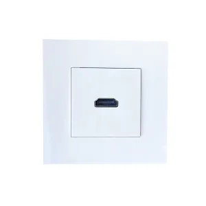 Розетка 1-на HDMI EFAPEL QUADRO білий матовий