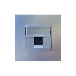 Розетка TF EFAPEL QUADRO RJ11 алюміній